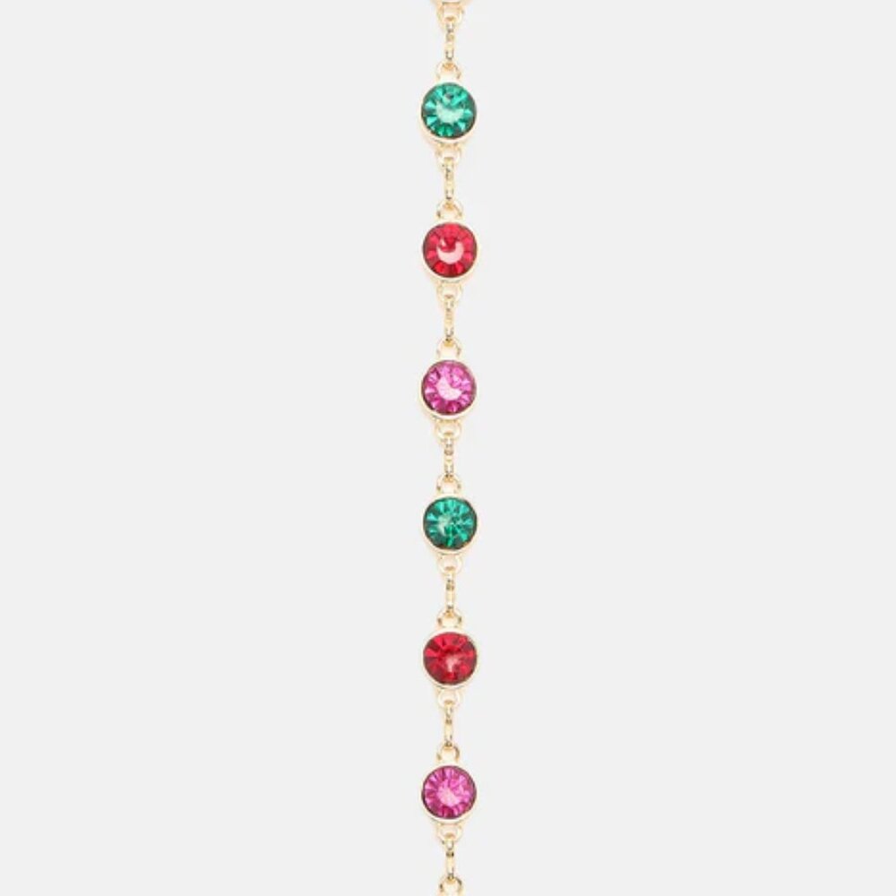 Gold Rhinestone Bracelet - Picture 3 of 3
